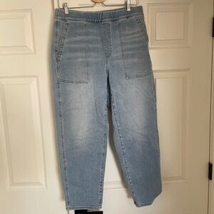 Madewell Pull on Relaxed Jeans